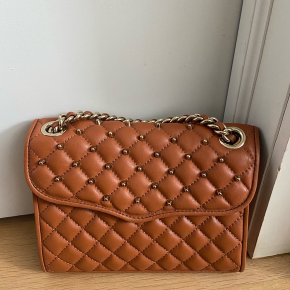 Rebecca Minkoff authentic leather quilted, studded - Picture 4 of 5